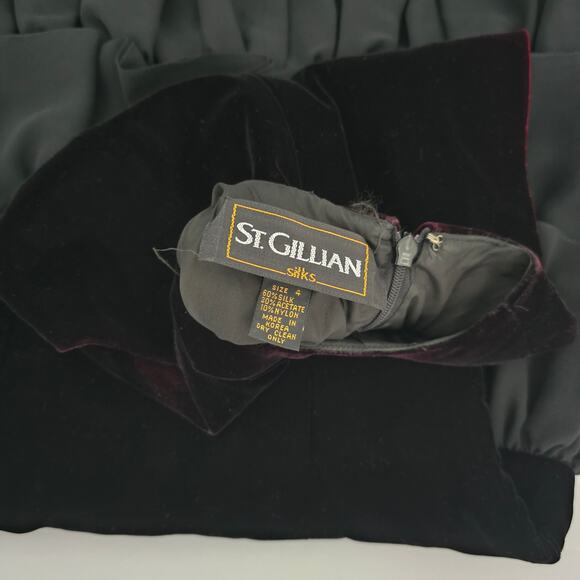 Elegant Black Midi Dress by Ganni - Picture 8 of 9